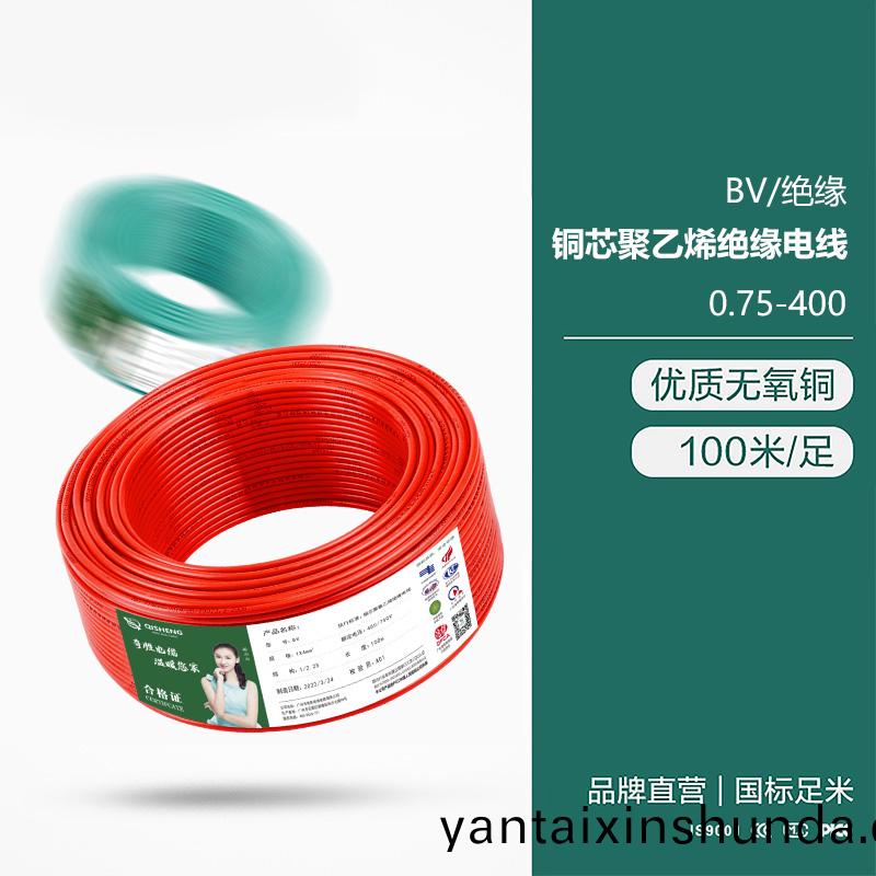 BV/絕緣(yuan) 銅(tong)芯聚(ju)乙(yi)烯(xi)絕緣(yuan)電線(xian)0.75-400