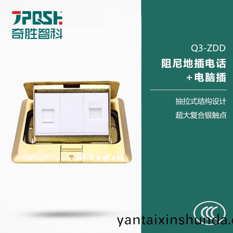 Q3-ZDD 阻(zu)尼(ni)地(di)挿電話(hua)+電腦挿(cha)